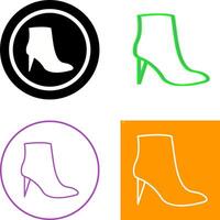 Stilletos Icon Design vector