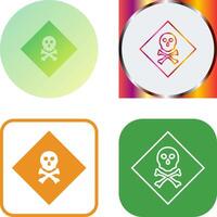 Poisonous Gas Icon Design vector