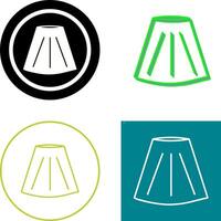 Skirt Icon Design vector