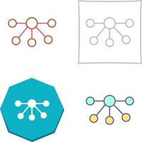 Nodes Icon Design vector