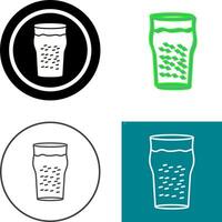 Pint of Beer Icon Design vector