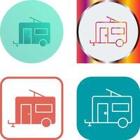 Trailer Icon Design vector