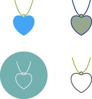 Locket Icon Design vector