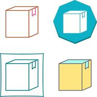 diseño de icono de caja vector