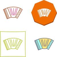 Accordion Icon Design vector