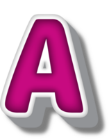 Karikatur glücklich Alphabet Brief und Nummer png