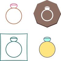 Ring Icon Design vector