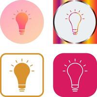 Innovative Idea Icon Design vector