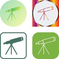 Telescope Icon Design vector