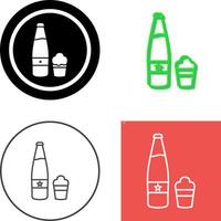 cerveza icono diseño vector