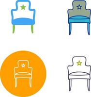 diseño de icono de asiento vector