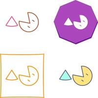 diseño de icono de pastel vector