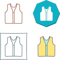 Swimming Vest Icon Design vector