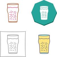 Pint of Beer Icon Design vector