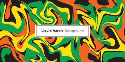 Liquid abstract marble texture background vector