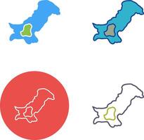 Map Icon Design vector