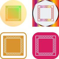 Unique Frame Icon Design vector