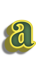 Cartoon Happy Alphabet Letter and Number png