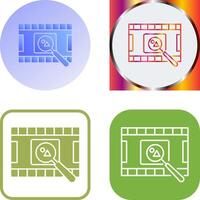 Unique Find Picture Icon Design vector