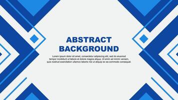 Abstract Blue Background Design Template. Abstract Banner Wallpaper Illustration. Blue Illustration vector