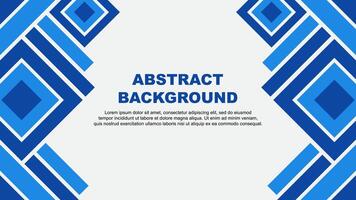 Abstract Blue Background Design Template. Abstract Banner Wallpaper Illustration. Blue vector