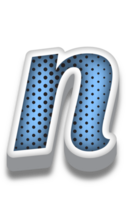 3D Cartoon Alphabet Letter and Number png