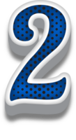 3d dessin animé alphabet lettre et nombre png