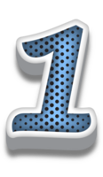 3D Cartoon Alphabet Letter and Number png