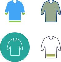 Casual Shirt Icon Design vector