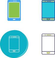 Cell Phone Icon Design vector