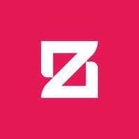 letra z logo diseño modelo elementos vector