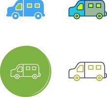 Van Icon Design vector