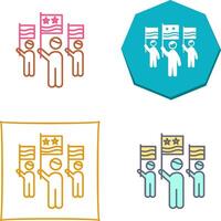 Campaign Icon Design vector