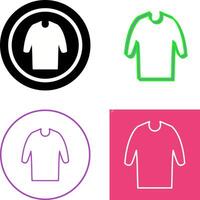 Casual Shirt Icon Design vector