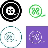 Reel Icon Design vector