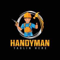 Handyman Service logo vector