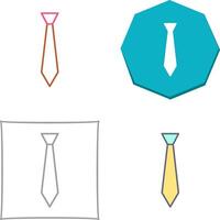 Tie Icon Design vector