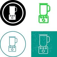 Coffee Blender Icon Design vector