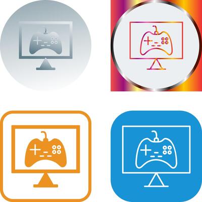 Unique Online Games Icon Design