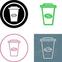 Coffee Cup Icon Design vector