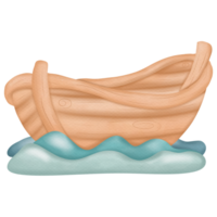 schip waterverf klem kunst png