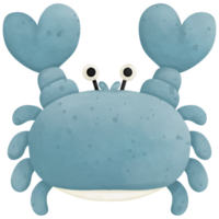 krab waterverf klem kunst png