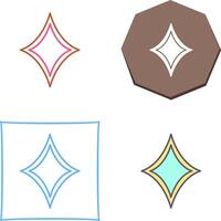 diseño de icono de diamante vector