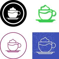 Latte Icon Design vector