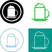 capuchino icono diseño vector