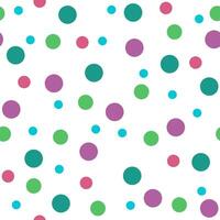 colorful circles pattern vector