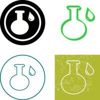 Acidic Liquid Icon Design vector