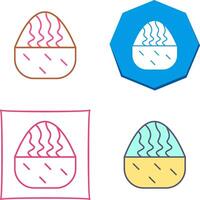 Cream Muffin Icon Design vector