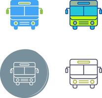 Bus Icon Design vector