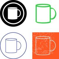 Coffee Mug Icon Design vector